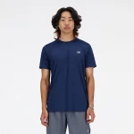 NEW BALANCE CAMISETA MANGA CORTA SPORT ESSENTIALS AZUL MARINO